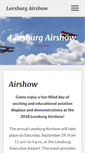 Mobile Screenshot of leesburgairshow.com